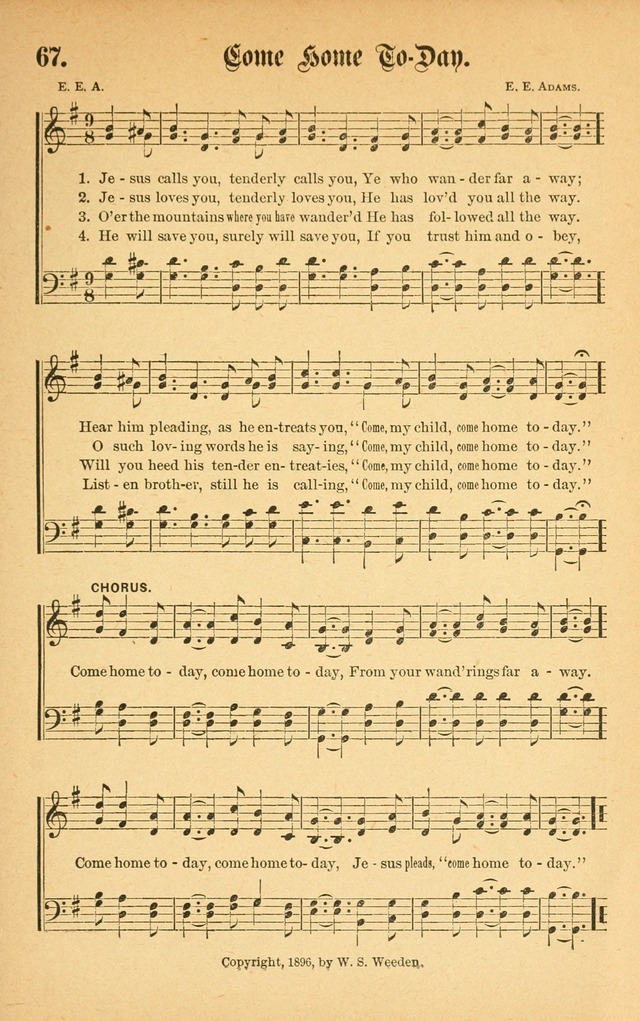Gospel Songs of Grace and Glory page 72