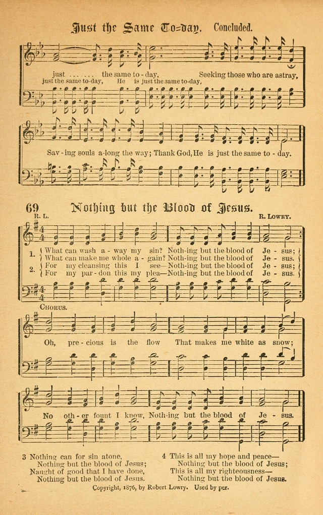 Gospel Songs of Grace and Glory page 74