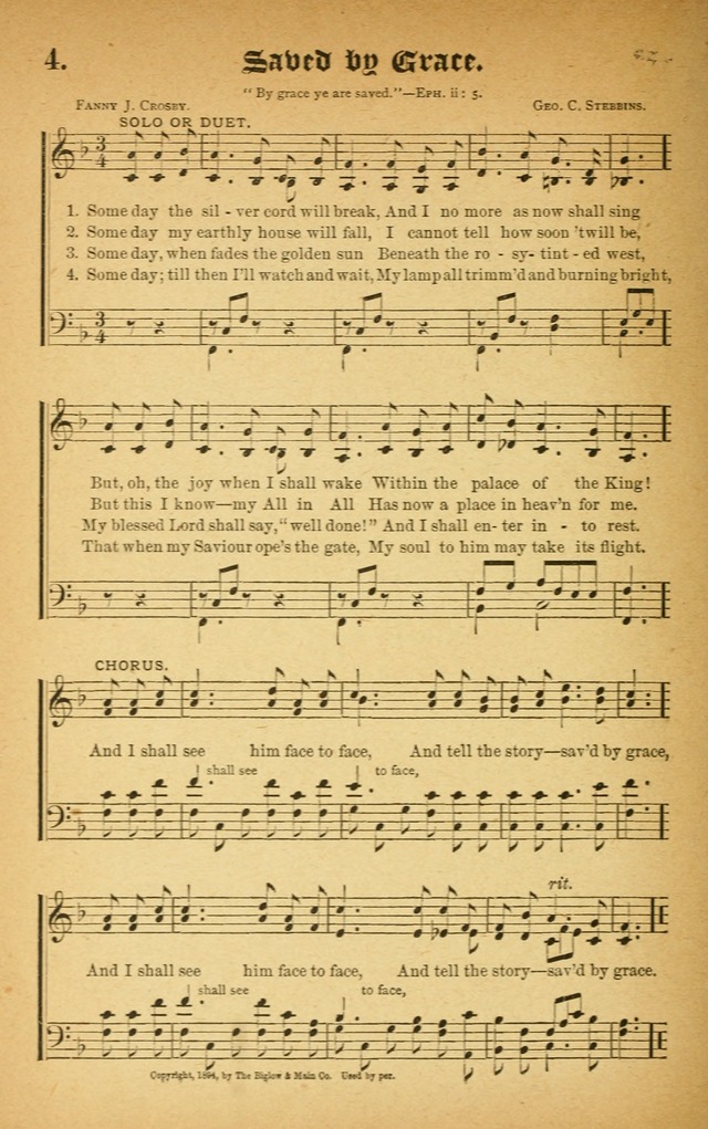 Gospel Songs of Grace and Glory page 9