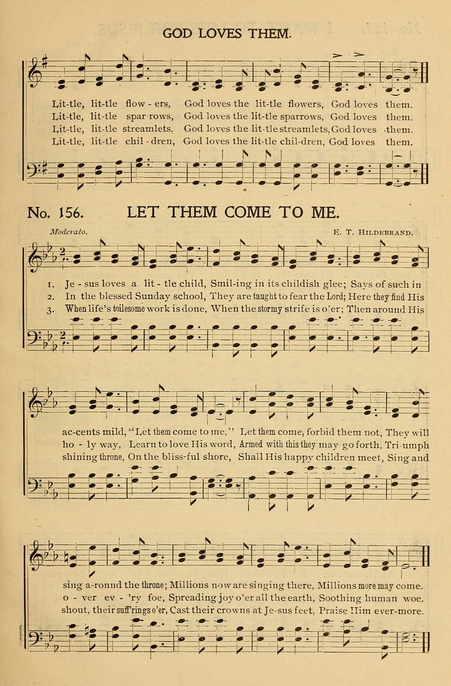Gospel Songs and Hymns No. 1: for the sunday school, prayer meeting, social meeting, general song service page 161