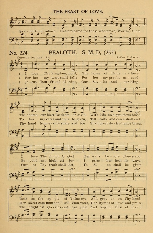 Gospel Songs and Hymns No. 1: for the sunday school, prayer meeting, social meeting, general song service page 197