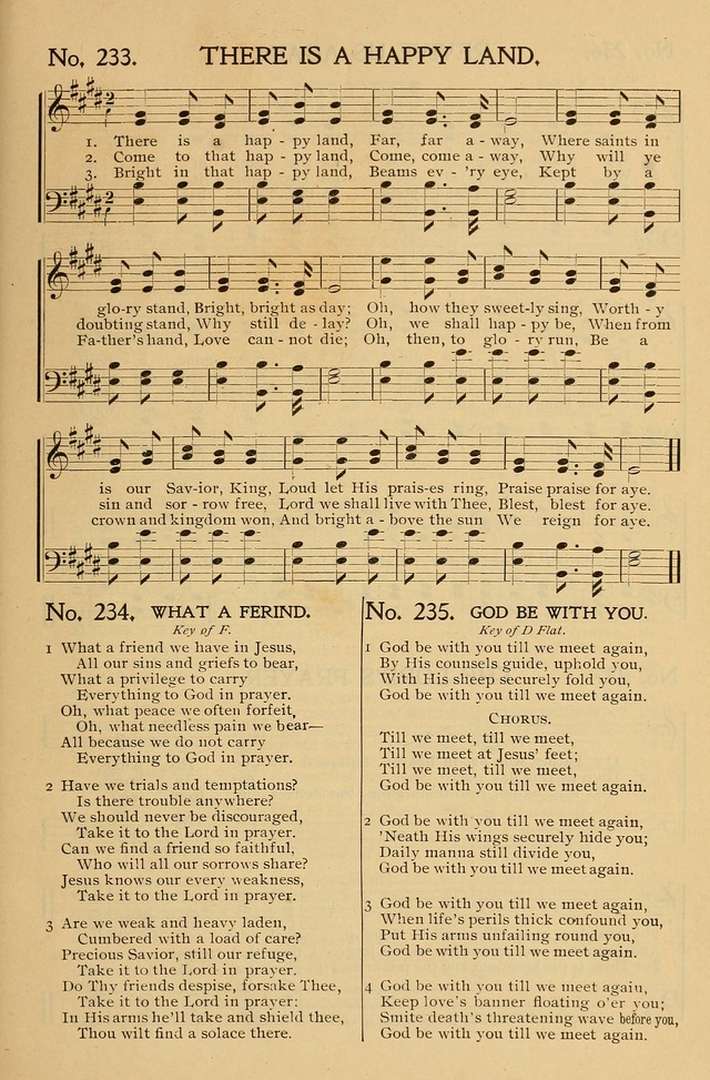 Gospel Songs and Hymns No. 1: for the sunday school, prayer meeting, social meeting, general song service page 203