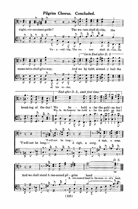 Gospel Songs for Men: a Collection of Quartets and Choruses for Male Voices page 121