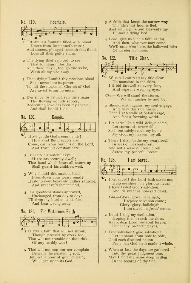 The Gospel in Song: combining "Sing the Gospel", "Echoes of Eden", and Other Selected Songs and Solos for the Sunday school page 110