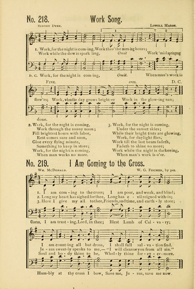 The Gospel in Song: combining "Sing the Gospel", "Echoes of Eden", and Other Selected Songs and Solos for the Sunday school page 196