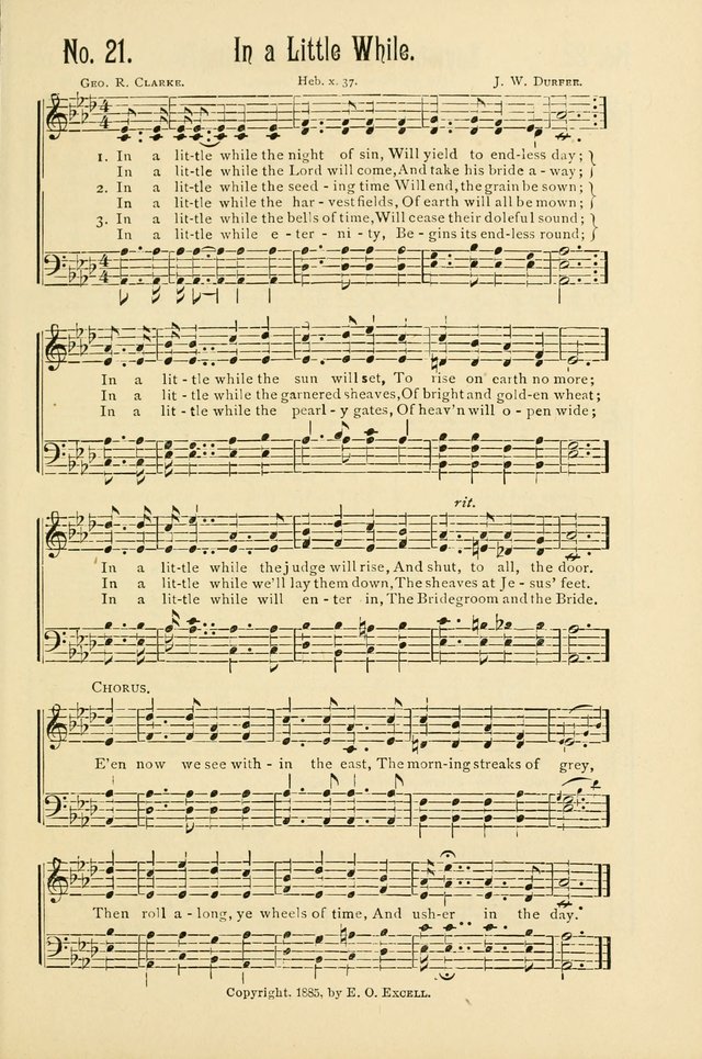 The Gospel in Song: combining "Sing the Gospel", "Echoes of Eden", and Other Selected Songs and Solos for the Sunday school page 21