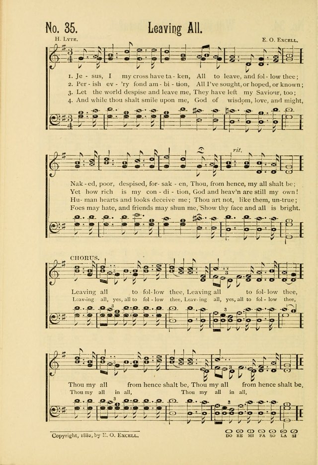 The Gospel in Song: combining "Sing the Gospel", "Echoes of Eden", and Other Selected Songs and Solos for the Sunday school page 34