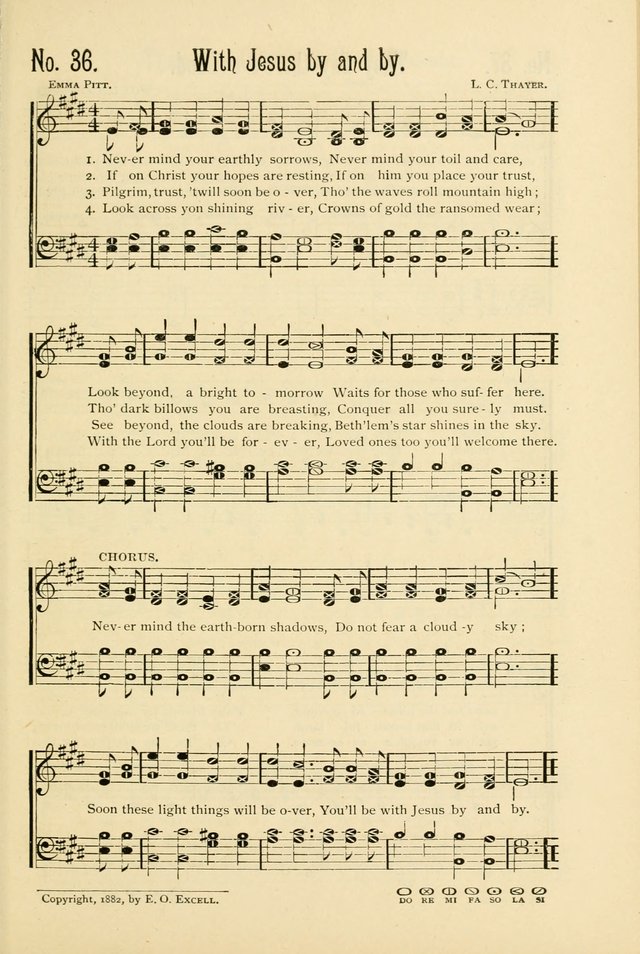 The Gospel in Song: combining "Sing the Gospel", "Echoes of Eden", and Other Selected Songs and Solos for the Sunday school page 35