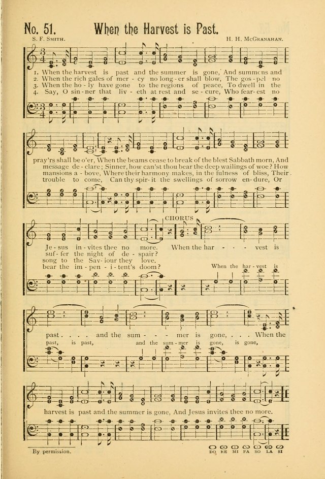 The Gospel in Song: combining "Sing the Gospel", "Echoes of Eden", and Other Selected Songs and Solos for the Sunday school page 51