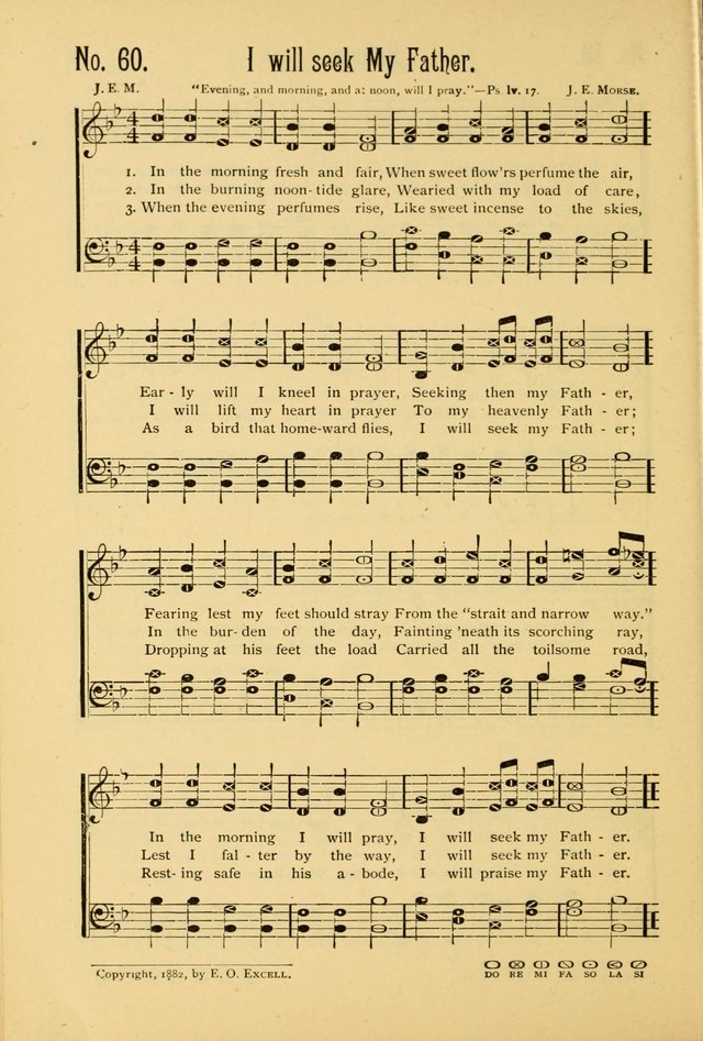 The Gospel in Song: combining "Sing the Gospel", "Echoes of Eden", and Other Selected Songs and Solos for the Sunday school page 60