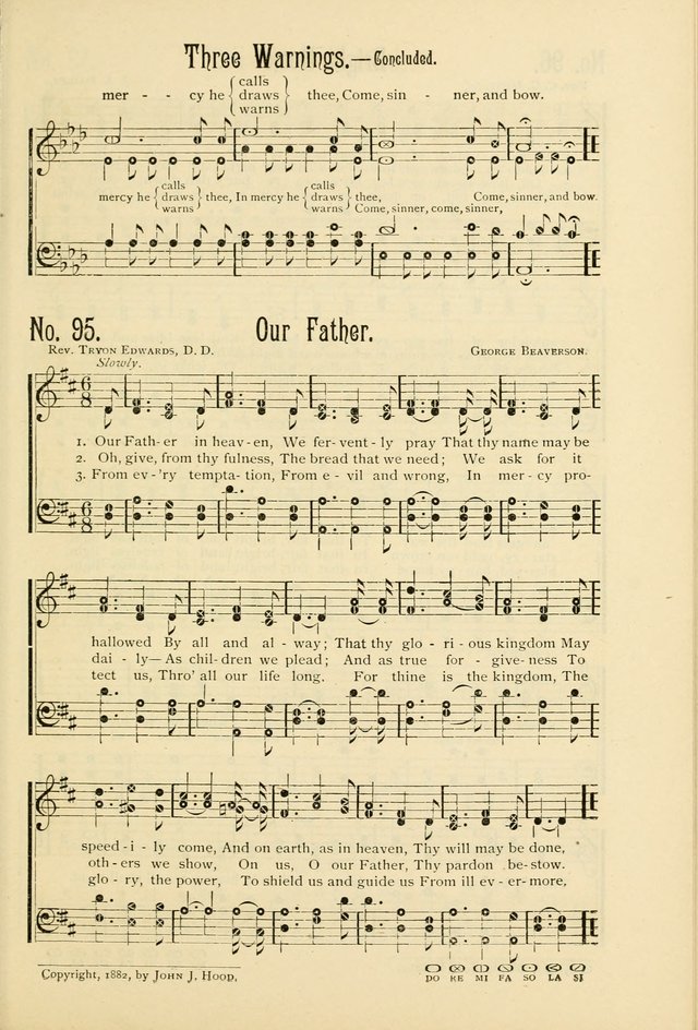 The Gospel in Song: combining "Sing the Gospel", "Echoes of Eden", and Other Selected Songs and Solos for the Sunday school page 95