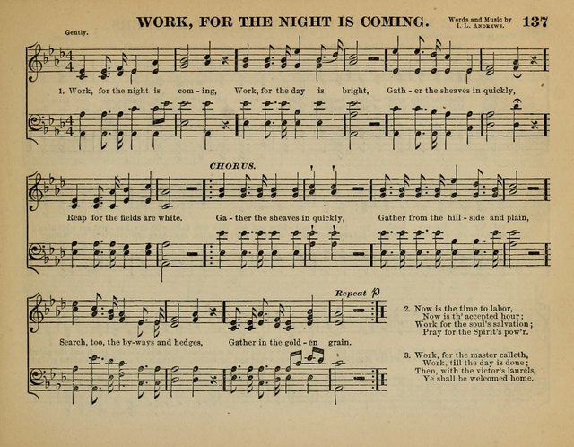 The Guiding Star for Sunday Schools: a new collection of Sunday school songs, together with a great variety of anniversary pieces written expressly for this worke page 139