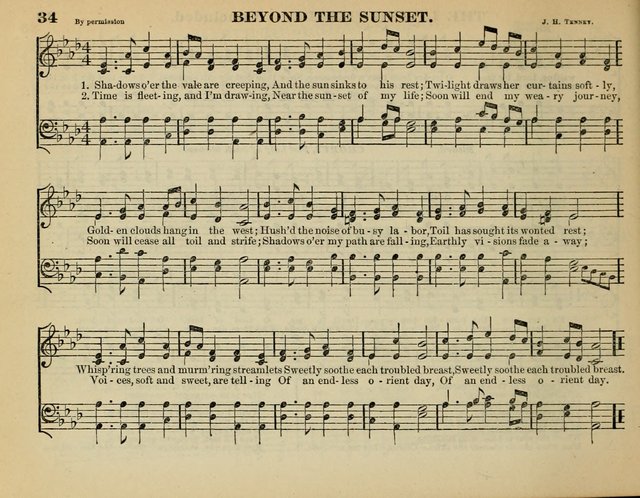 The Guiding Star for Sunday Schools: a new collection of Sunday school songs, together with a great variety of anniversary pieces written expressly for this worke page 36