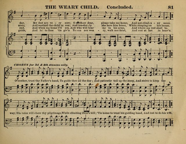 The Guiding Star for Sunday Schools: a new collection of Sunday school songs, together with a great variety of anniversary pieces written expressly for this worke page 83