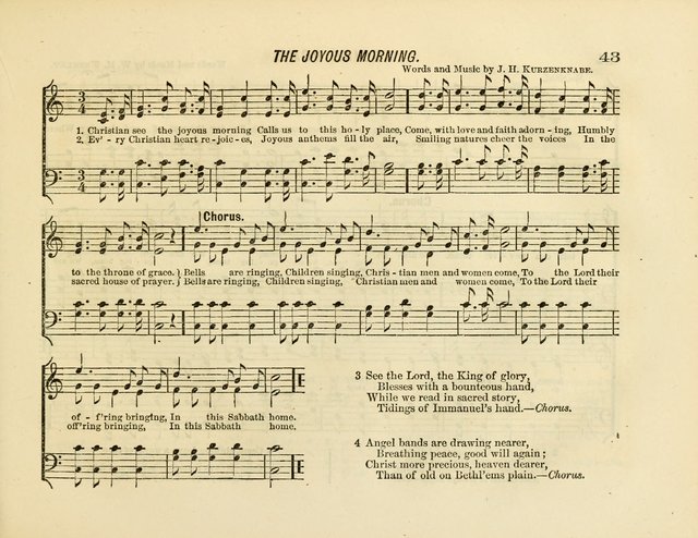 Golden Songs: for the Sabbath School, Sanctuary and Social Worship page 43