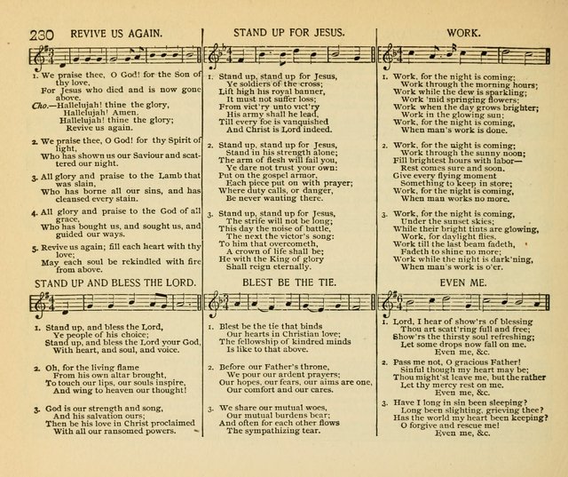 The Gospel Song Sheaf: for Sunday schools and young peoples meetings, comprising primary songs, intermediate songs, gospel and special songs, and old hymns and tunes page 230