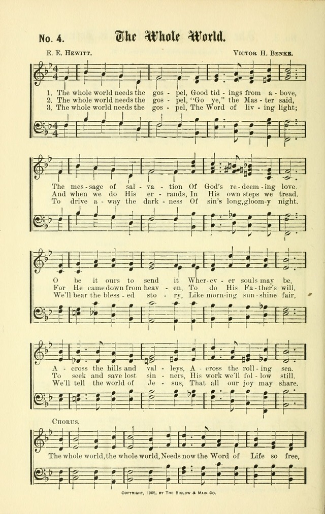 Gospel Songs: for use in Church and Evangelistic meetings page 11