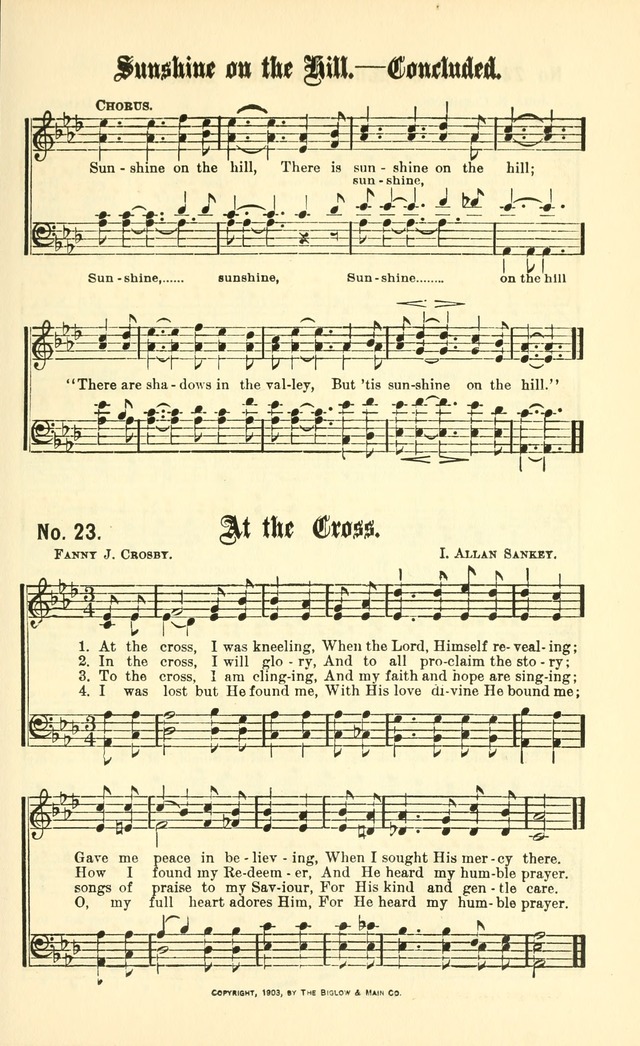 Gospel Songs: for use in Church and Evangelistic meetings page 30