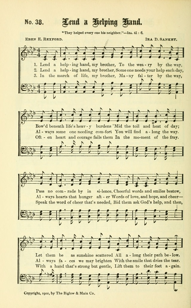 Gospel Songs: for use in Church and Evangelistic meetings page 45