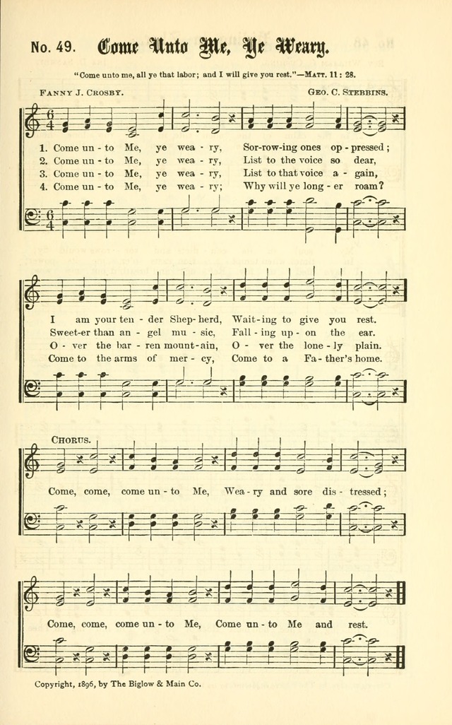 Gospel Songs: for use in Church and Evangelistic meetings page 56