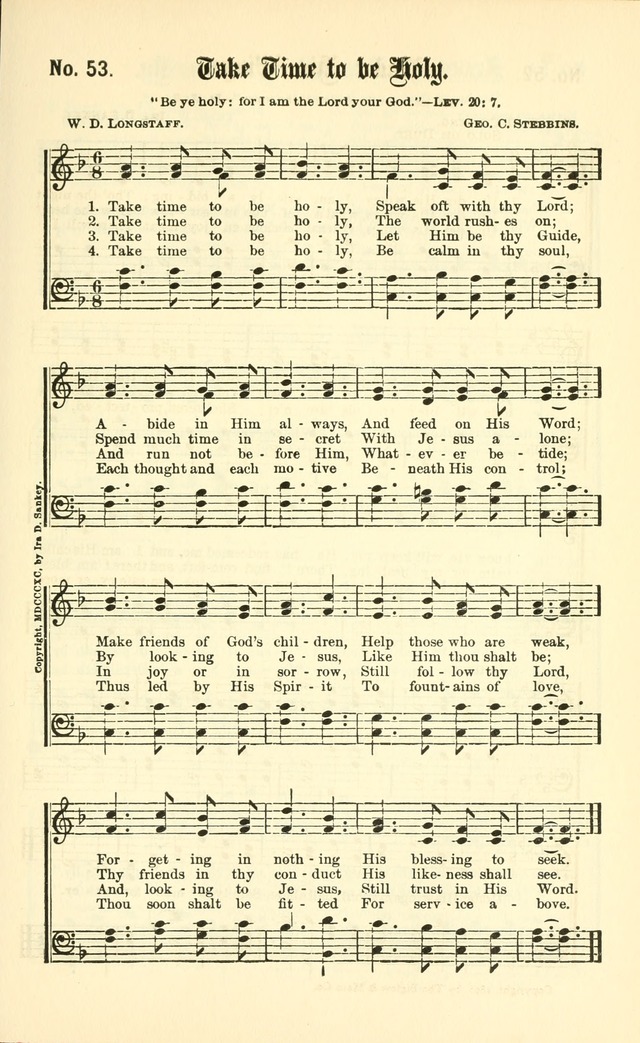 Gospel Songs: for use in Church and Evangelistic meetings page 60