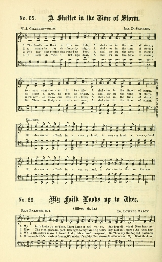 Gospel Songs: for use in Church and Evangelistic meetings page 71