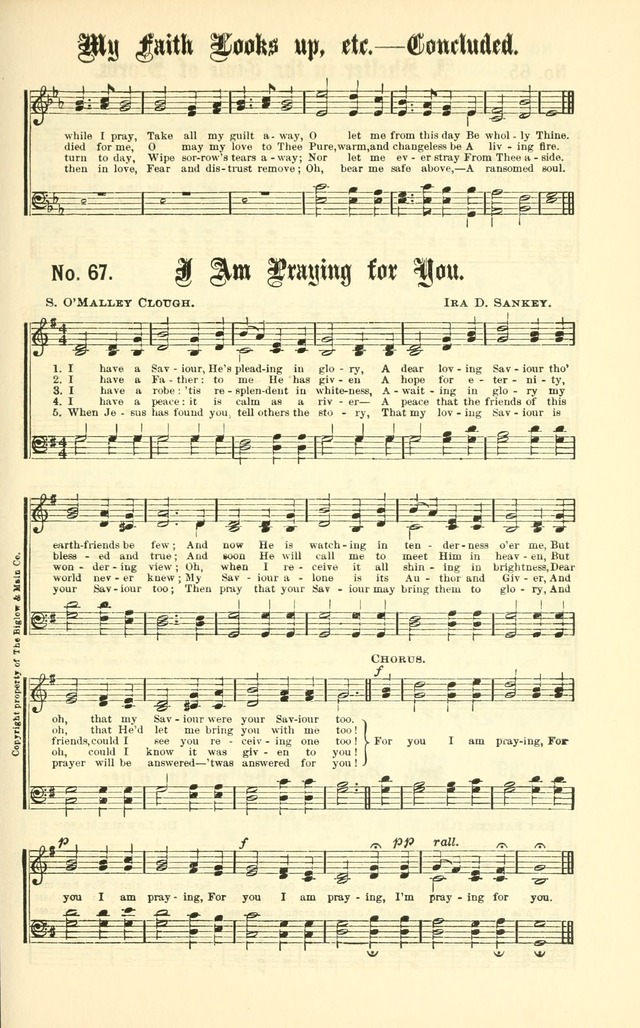 Gospel Songs: for use in Church and Evangelistic meetings page 72