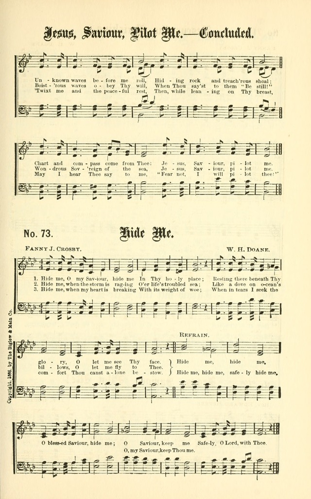 Gospel Songs: for use in Church and Evangelistic meetings page 76