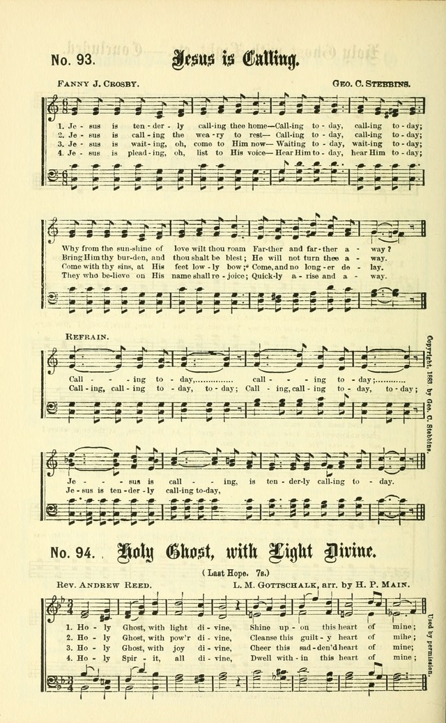 Gospel Songs: for use in Church and Evangelistic meetings page 91