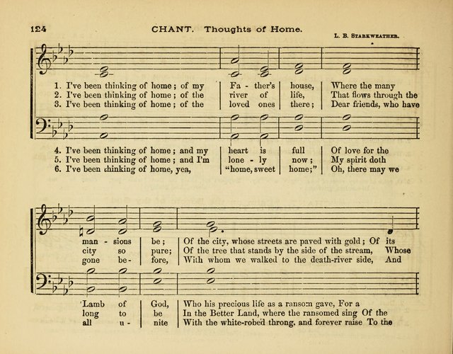 Glad Tidings: a collection of new hymns and music, designed for sabbath schools, anniversary meetings, home circles, &c. page 124