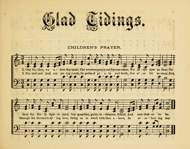 Glad Tidings: a collection of new hymns and music, designed for sabbath schools, anniversary meetings, home circles, &c. page 3