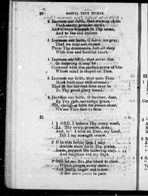 Gospel Tent Hymns page 37