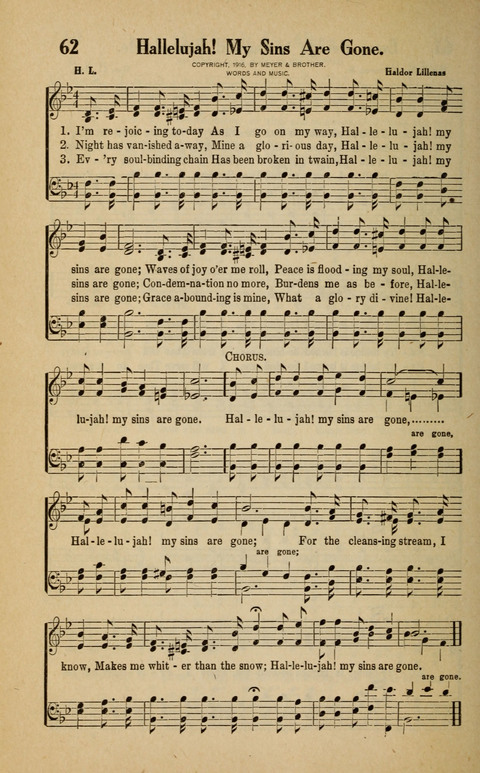 Great Tabernacle Hymns page 62