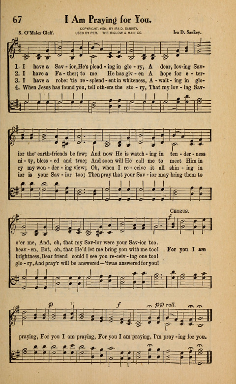 Great Tabernacle Hymns page 67