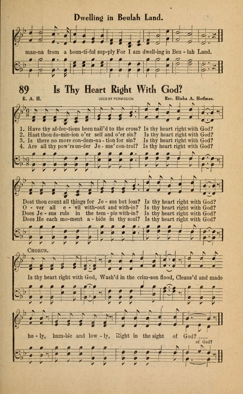 Great Tabernacle Hymns page 89