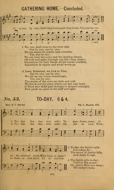 The Gospel Temperance Hymnal and Coronation Songs page 53