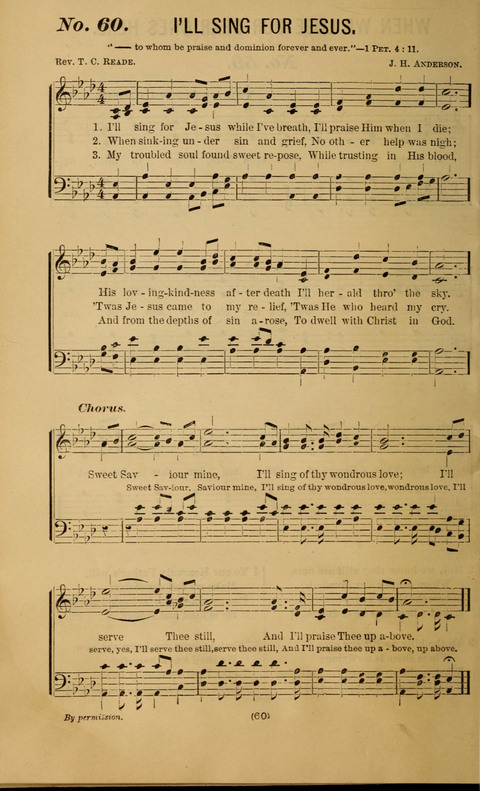 The Gospel Temperance Hymnal and Coronation Songs page 60