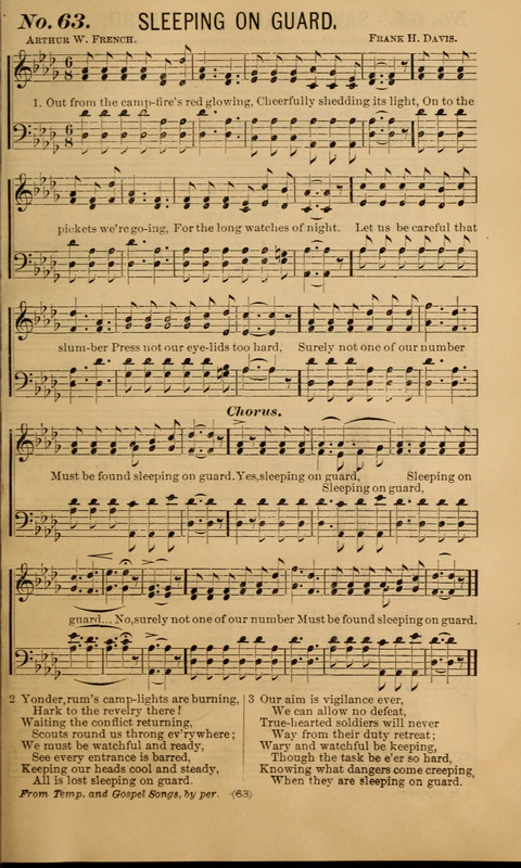 The Gospel Temperance Hymnal and Coronation Songs page 61