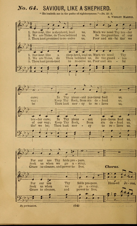 The Gospel Temperance Hymnal and Coronation Songs page 62