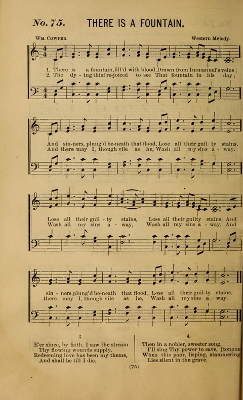 The Gospel Temperance Hymnal and Coronation Songs page 72