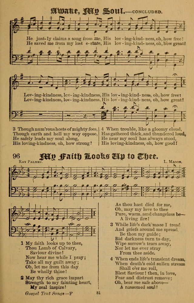 Gospel Tent Songs page 84