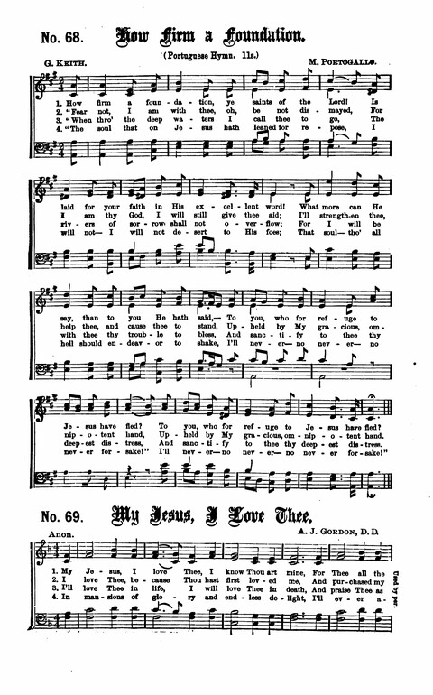 Gospel Tent Songs: Selected by F. H. Jacobs and I. Allan Sankey at the request of the Evangelistic Committee of Greater New York page 66
