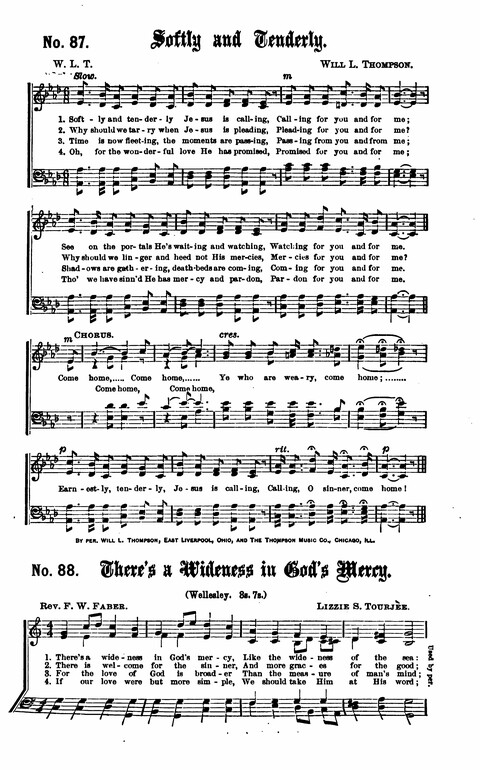 Gospel Tent Songs: Selected by F. H. Jacobs and I. Allan Sankey at the request of the Evangelistic Committee of Greater New York page 80