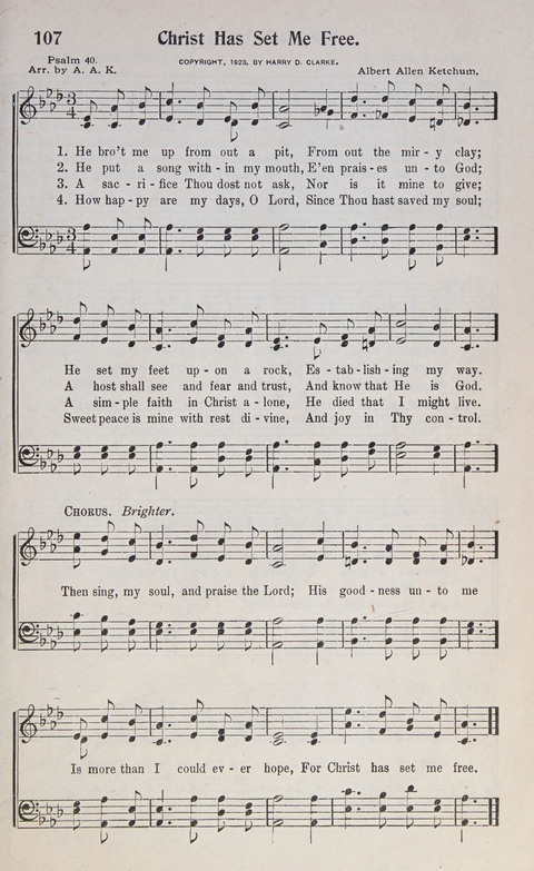 Gospel Truth in Song No. 3 page 107