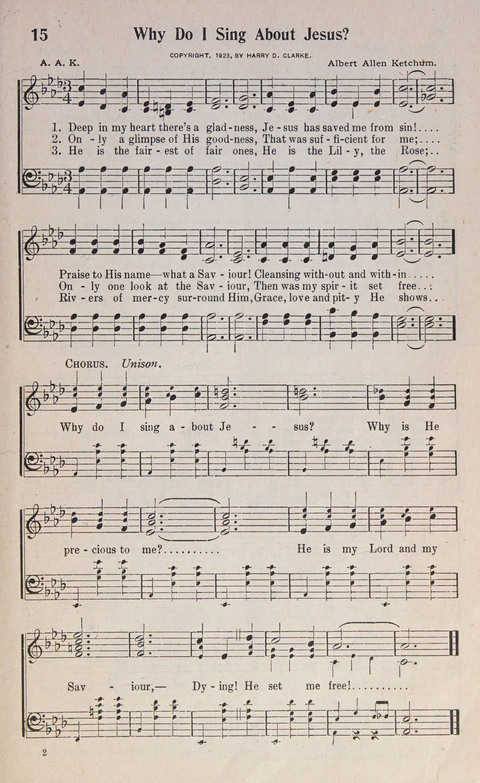 Gospel Truth in Song No. 3 page 15