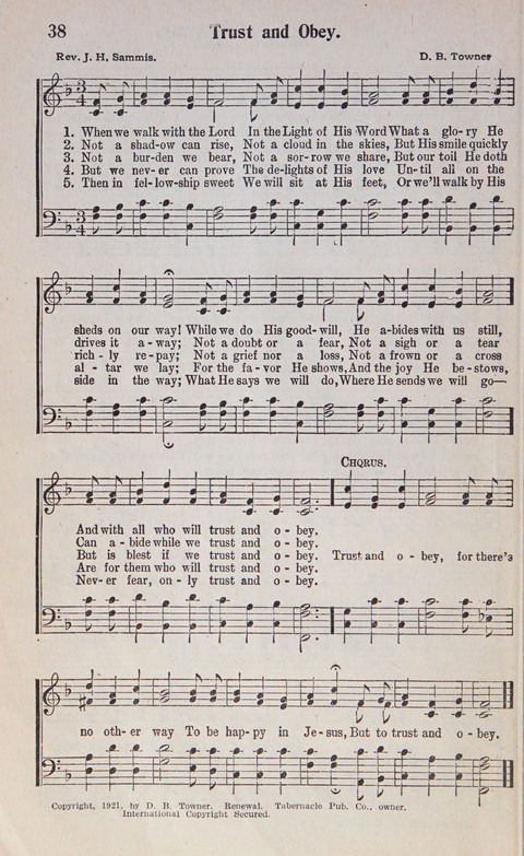 Gospel Truth in Song No. 3 page 38