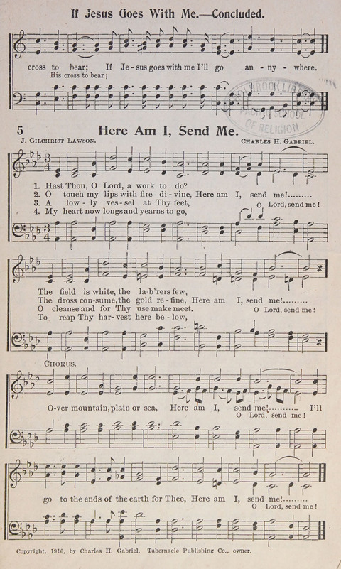 Gospel Truth in Song No. 3 page 5