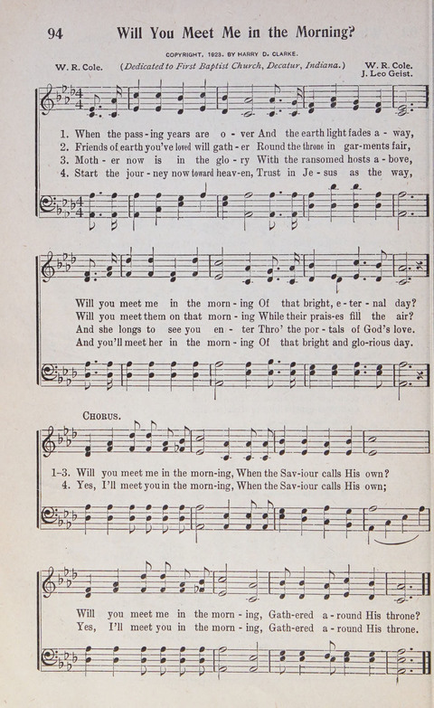Gospel Truth in Song No. 3 page 94
