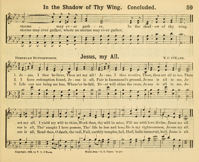 Glorious Things in Sacred Song: for use in Sabbath Schools and Gospel Meetings page 57