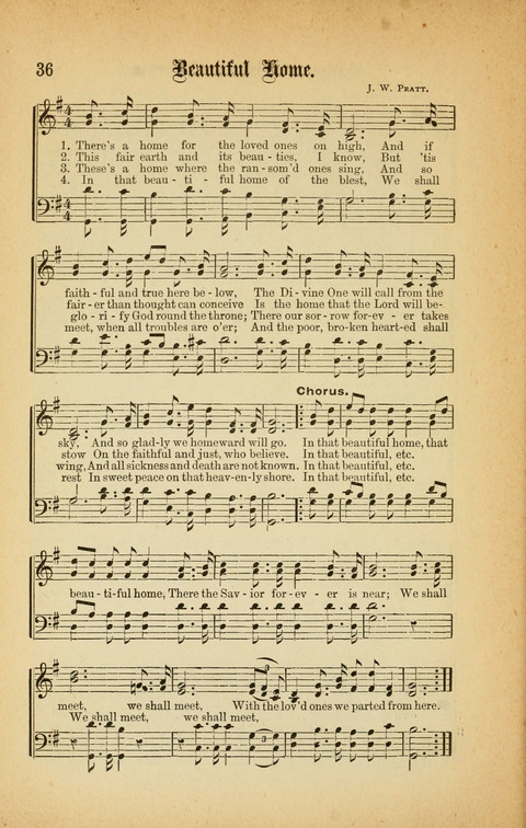 Good Will : A Collection of New Music for Sabbath Schools and Gospel Meetings page 34